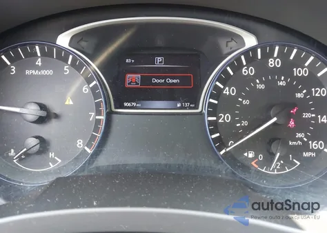 2017 Nissan Altima 2.5 Sr z USA, uszkodzony, nr VIN 1N4AL3AP9HC484064